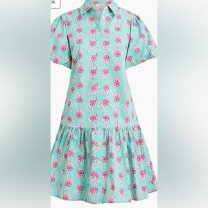 J. Crew Bubble Sleeve Mini Dress